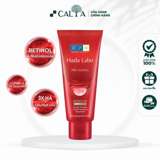 [MỚI] Sữa Rửa Mặt Hada Labo Màu Đỏ Chống Lão Hóa - Hada Labo Pro Anti Aging α Lifting Cleanser 80g