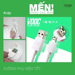 Cáp Sạc VOOC Cổng Micro USB, Dây Cáp Micro-USB Sạc VOOC 3.0 - VOOC Flash Charge 3.0 Dùng Cho Điện Thoại OPPO