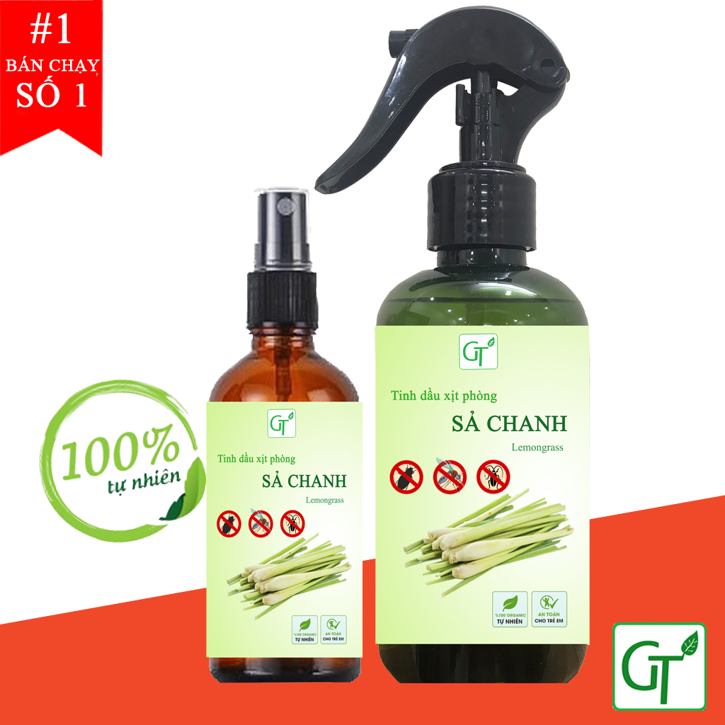 X.ị.t Thơm Tinh Dầu Sả Chanh - Đuổi Muỗi, Kiến, Gián Và Côn Trùng Hiệu Quả, Khử Mùi Nhanh, Tạo Hương Thơm