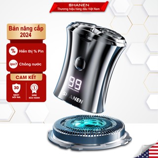Máy cạo râu mini SHANEN 218, Lưỡi cạo đàn hồi, cạo êm, sát, bảo hành 12 tháng