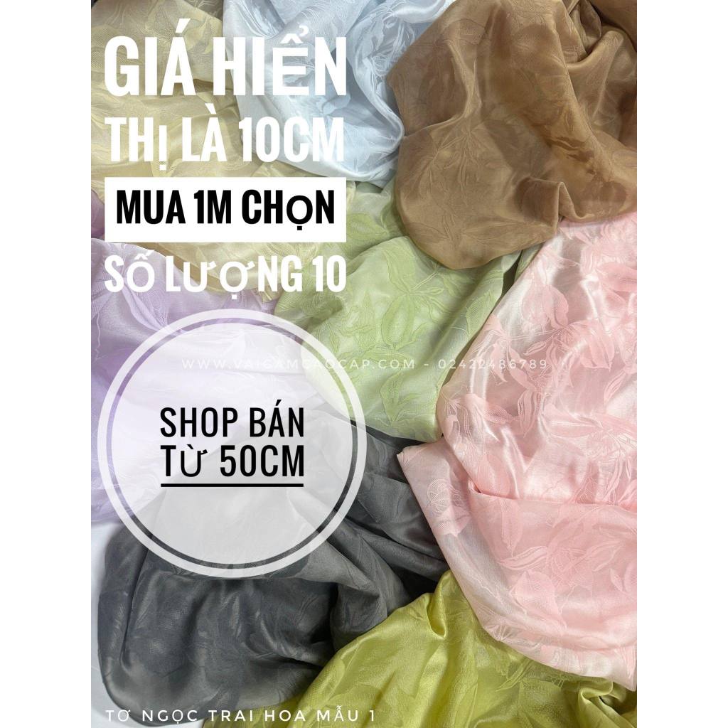 Tơ ngọc trai hoa 1 -  𝑳𝒖̛𝒖 𝒚́ : 𝐆𝐢𝐚́ 𝐡𝐢𝐞̂̉𝐧 𝐭𝐡𝐢̣ 𝐥𝐚̀ 𝐠𝐢𝐚́ 𝐜𝐮̉𝐚 𝟏𝟎𝐜𝐦.