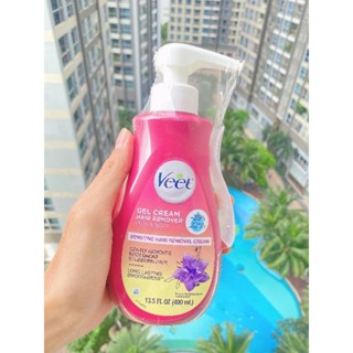 Kem Tẩy Lông Chân + Body - Veet Gel Hair Removal Cream 400ml