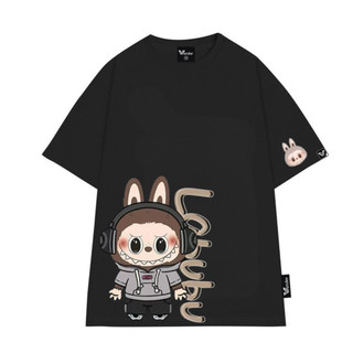 Áo Phông LABUBU Form Rộng, Áo Thun Nam Nữ Chất Cotton Cổ Tròn - OV503