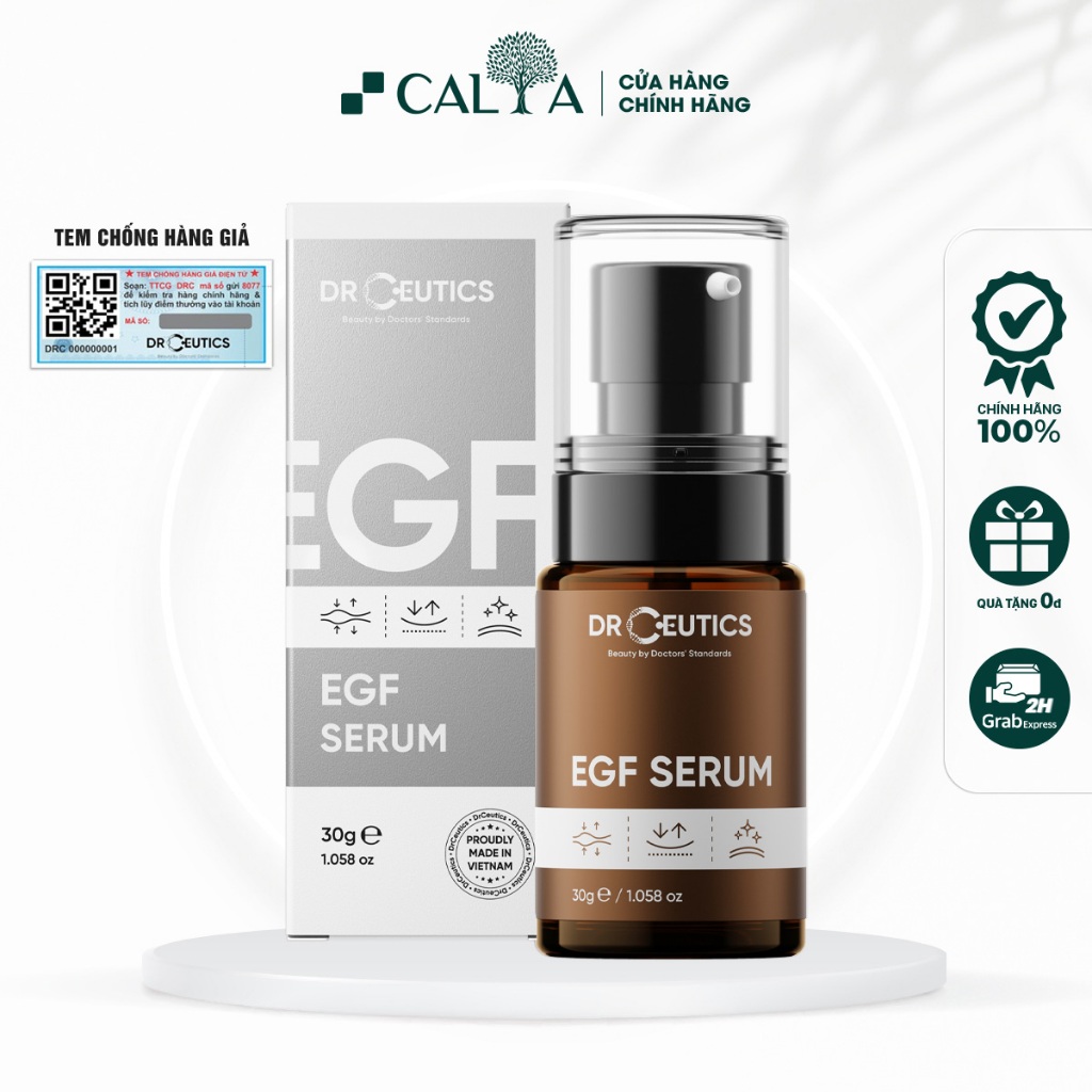 Tinh Chất Serum DrCeutics EGF Giúp Phục Hồi Và Trẻ Hóa Da 30g