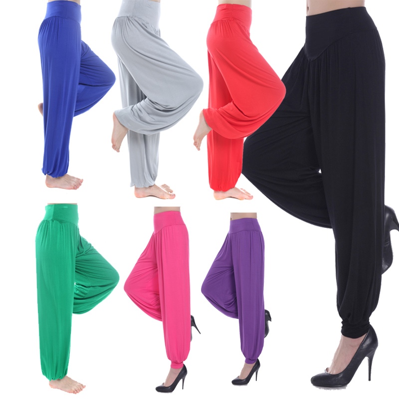 Quần alibaba nữ tập Yoga Gym mặc nhà co giãn 4 chiều LT1426 Hàng sẵn