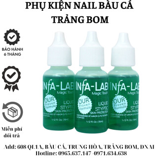 Dung dịch cầm máu infa-lab chính hãng nhập khẩu từ mỹ - cầm máu nhanh trong vòng 3s - sơri nail