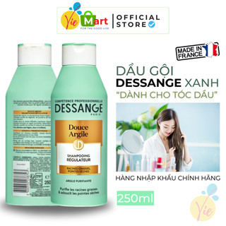 Dầu gội Dessange Douce Argile 250ml, khắc phục tóc bết và giúp tóc óng mượt
