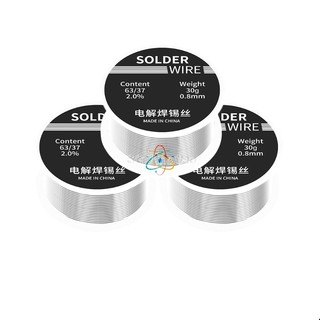 Thiếc hàn chì 63/37 0.8mm 30Gram SOLDER