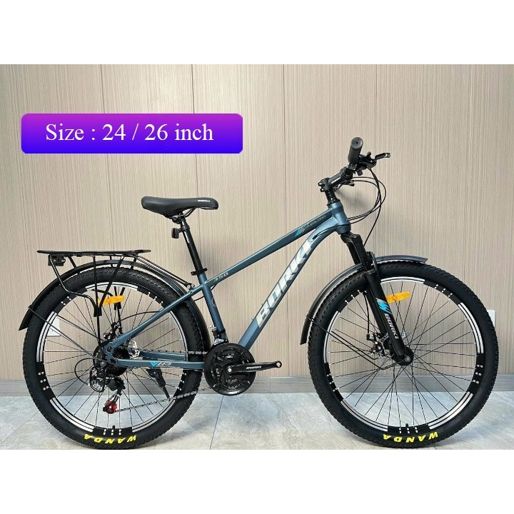 Xe Đạp Địa Hình Borki Khung thép Carbon