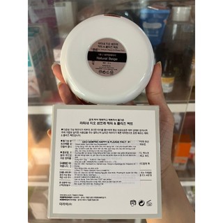 Phấn phủ siêu mịn Geo Bạc Vàng