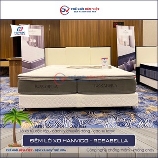 Đệm lò xo túi hanvico rosabella - dày 31cm - hàng chính hãng