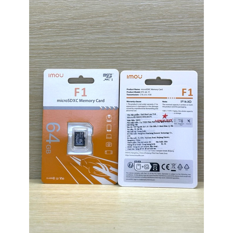 Thẻ nhớ imou ezviz dành cho camera imou, ezviz...