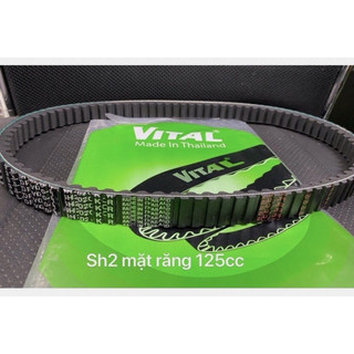 Dây curoa Hond Sh 125 4 val van 2020 2021 2022 2023 Mã KOR ZIN 2 MẶT RĂNG