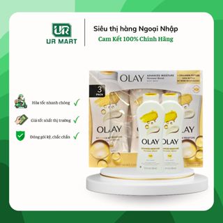 ( NHẬP KHẨU MỸ - MẪU MỚI ) SỮA TẮM DƯỠNG DA OLAY VÀNG ULTRA MOISTURE PLUS+ B3 700ML