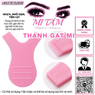 Cây gạt mi, nhựa gạt mi , dụng cụ nối mi _mi tâm