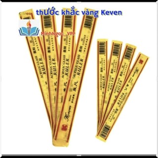 Thước khắc vàng 20cm,30 cm