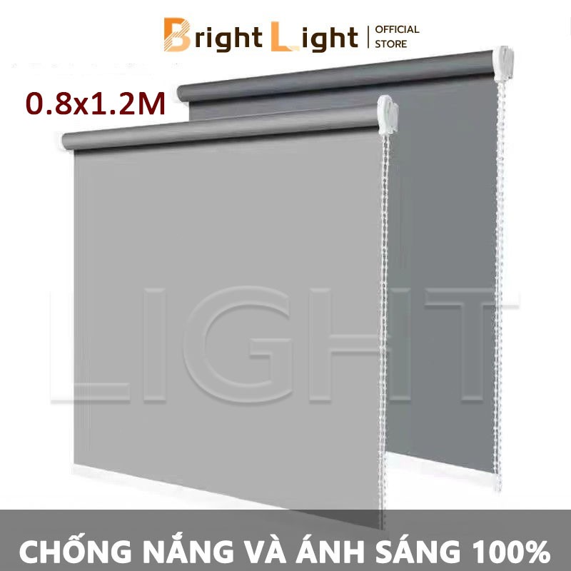 Rèm cuốn chống nắng Rèm cách nhiệt dày cho phòng ngủ và phòng khách, cản sáng 100% và dễ dàng vệ sinh