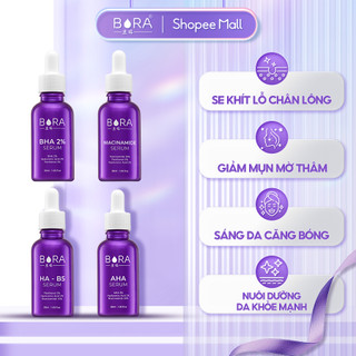 Treatment Serum Tinh Chất BORA Dưỡng Trắng Da Cấp Ẩm Ngăn Ngừa Mụn Se Khít Lỗ Chân Lông Lọ 30ml