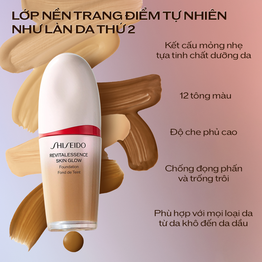 Kem nền Shiseido Revitalessence Skin Glow Foundation 30ml | BigBuy360 - bigbuy360.vn