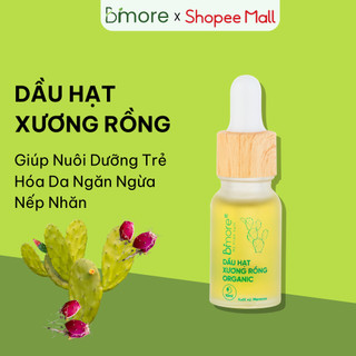 Dầu Hạt Xương Rồng Organic Bimore Nhập Khẩu Maroc Giúp Nuôi Dưỡng Trẻ Hóa Da Ngăn Ngừa Nếp Nhăn 10ml