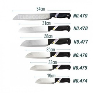Dao KIWI cán nhựa đen 474 đến 479