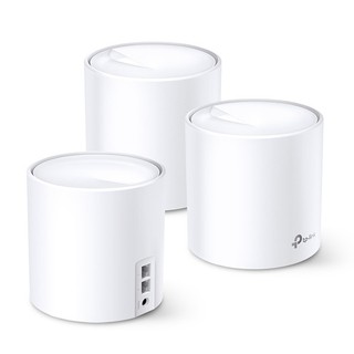 Bộ phát wifi 6 TP-Link Deco X60 3-Pack (Chuẩn AX/ AX5400Mbps/ 4 Ăng-ten ngầm/ Wifi Mesh/ Dưới 100 User)