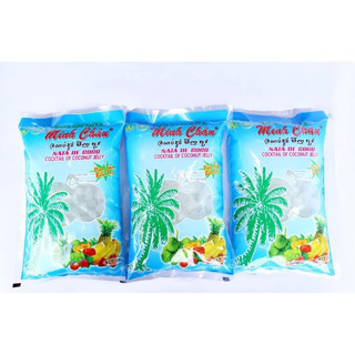 Thạch dừa Minh Châu thơm ngon giòn sần sật chai 330ml