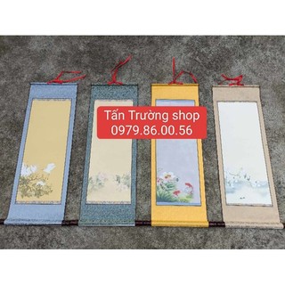 Giấy biểu lụa viết thư pháp kt 32*90
