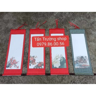 Giấy biểu lụa viết thư pháp kích thước 32×90