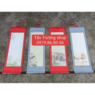 Giấy biểu lụa viết thư pháp kt 32*90