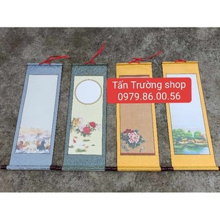 Giấy biểu lụa viết thư pháp kt 32*90