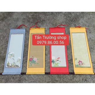 Giấy biểu lụa viết thư pháp kt 32*90