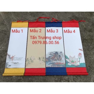 Giấy biểu lụa viết thư pháp kt 27*80