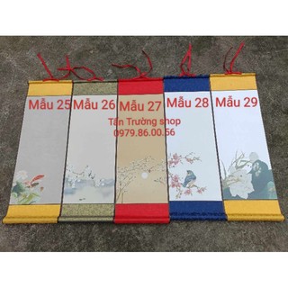 Giấy biểu lụa viết thư pháp kích thước 27*80