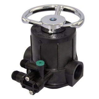Đầu van 5 ngã ren 27 hút muối dùng cho cột lọc composite