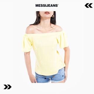 Áo trễ vai nữ MESSIJEANS STW-696