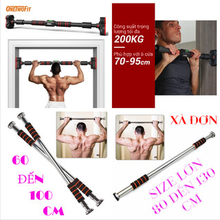 [FREESHIP] XÀ ĐƠN TREO TƯỜNG GẮN CỬA TÙY CHỈNH ĐỘ DÀI - ONETWOFIT (90-130cm)