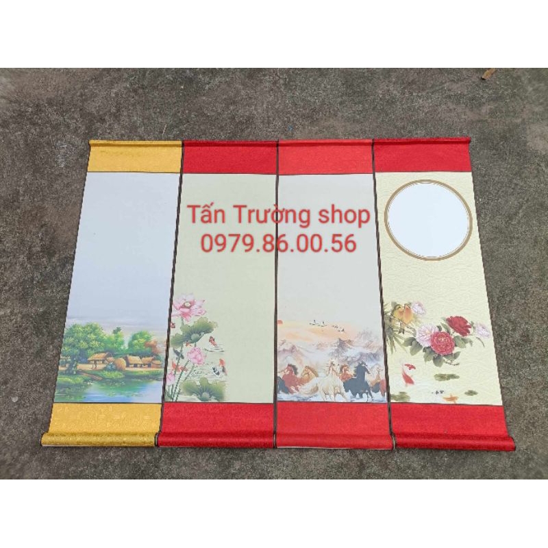 Giấy biểu lụa viết thư pháp kích thước 27*80