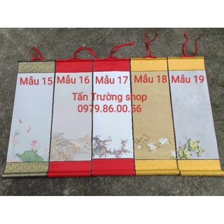 Giấy biểu lụa viết thư pháp kích thước 27*80