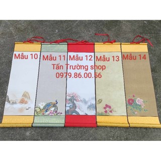 Giấy biểu lụa viết thư pháp kích thước 27*80