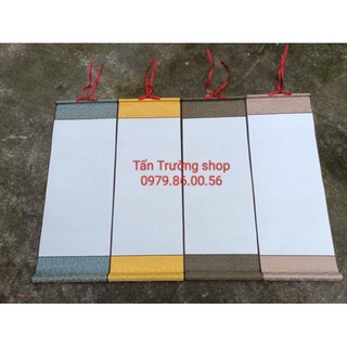 Giấy biểu lụa viết thư pháp kt 30*80