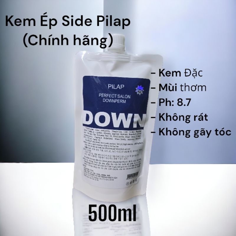 Kem Ép Side Tóc Nam DOWN PERM Pilap 500g