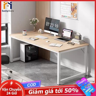 Bàn làm việc đa năng bàn học gỗ BÀN LÀM VIỆC đa năng chân sắt dùng cho văn phòng