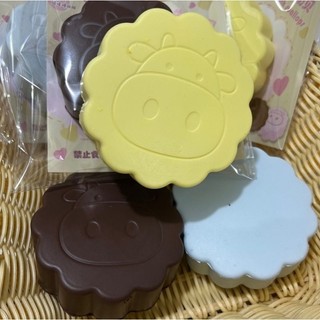 Squishy bánh bò chất bơ nhật siêu chậm tăng mềm thơm