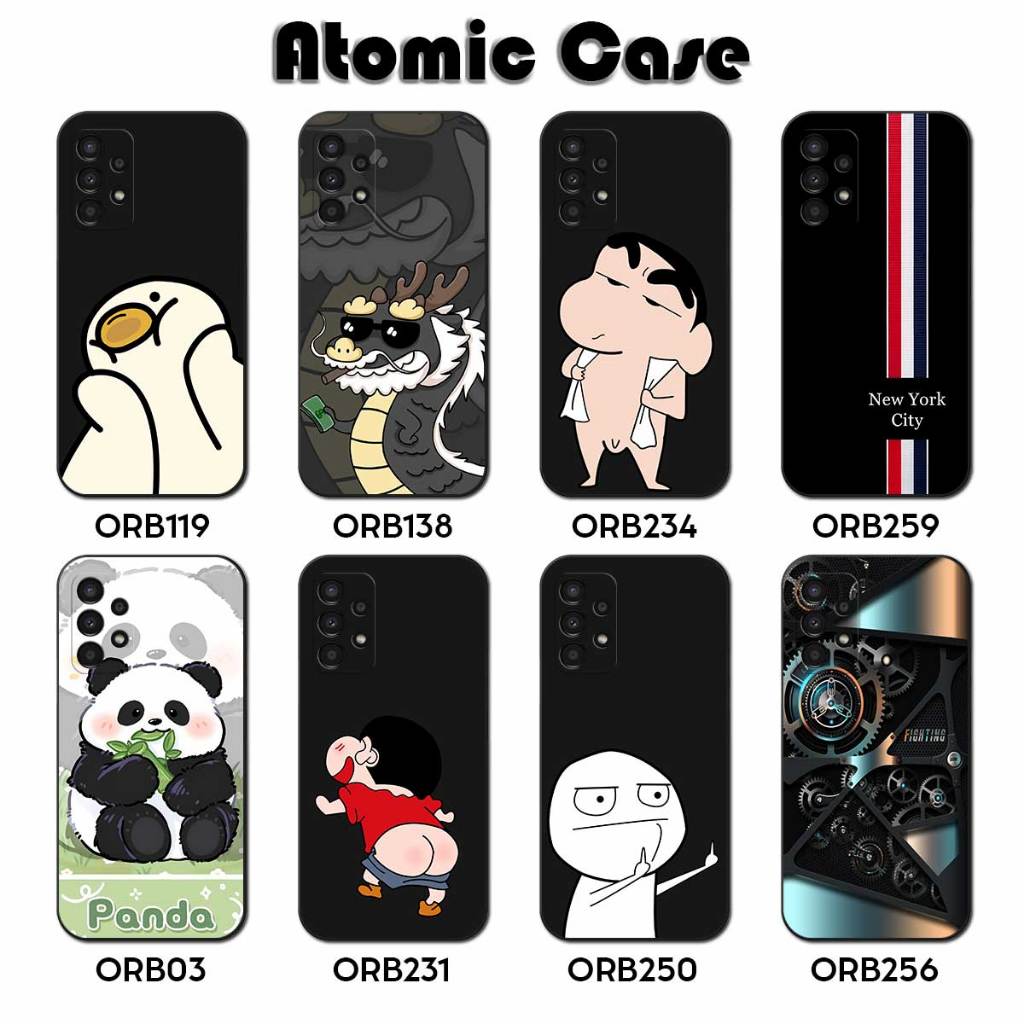 Ốp lưng Samsung A13 - Ốp Samsung A13 TPU dẻo in hình - Atomic Case