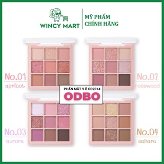 [Nội Địa Thái] Bảng Phấn Mắt 9 Ô Odbo Shadow & Me Palette OD2014 Lên Màu Siêu Đẹp, Cuốn Hút Thái Lan - Wincy Mart