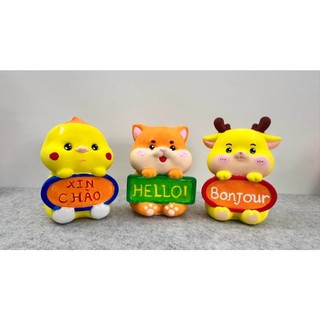 (Chọn mẫu) Bộ tô tượng tròn 1 tượng Star Kids