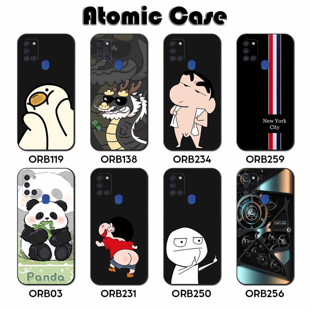 Ốp lưng Samsung M31 - Ốp Samsung M31 TPU dẻo in hình - Atomic Case