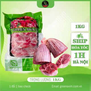 Bắp bò úc, bắp bò hoa thái lát 500g nhúng lẩu nướng