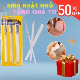 Bộ lấy khoé  3 Cây - bào gót 3 cây inox CHANH NAIL